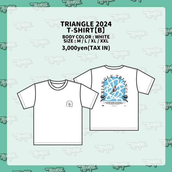 TRIANGLE 2024 T-SHIRT【B】
