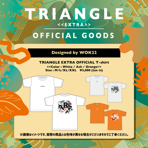 TRIANGLE EXTRA T-shirts　Designed by WOK22