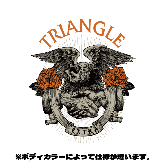 TRIANGLE EXTRA T-shirts　Designed by MANTALOW(SOWLKVE)